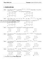 Dạng 2  viết phương trình đường thẳng