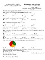 Ôn tập toán lớp 8 8