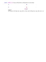 Chương 4   bất đẳng thức   bất phương trình   mức độ 1
