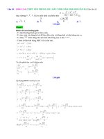 Chương 4   bất đẳng thức   bất phương trình   mức độ 4