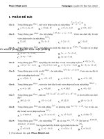 Dạng 1  xác định vecto pháp tuyến của mặt phẳng
