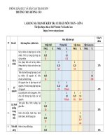 Đề kiểm tra toán 6 cuối học kì 1 word đề số (14)