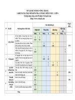 Đề kiểm tra toán 6 cuối học kì 1 word đề số (6)