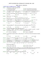 De so 1 on tap cuoi ki 1 toan 10 kntt(70tn 30tl)