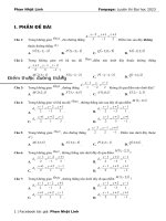 Dạng 8  điểm thuộc mặt phẳng