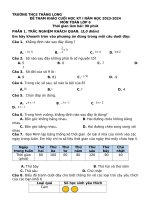Ôn tập toán lớp 6   14