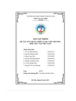 (Tiểu luận) đề tài xây dựng chiến lược cho thương hiệu kfc tại việt nam