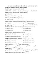 Sản phẩm nhóm 5  đề kiểm tra giữa học kì i toán 10