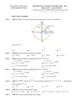 Nhom 2 de kiem tra cuoi ki i lop 11