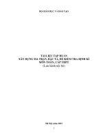 Bo gdđt tai lieu tap huan toan ma tran dac ta thpt