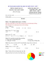 Đề kiểm tra toán 7 cuối học kì 1 word đề số (44)