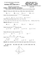 Vla k8 tk học kỳ 1  (23 24)