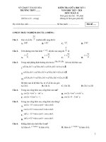 Đề kt gki toán 11kntt nhóm 1  nạp