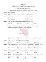 Đề thi cuối kì 1 toán 10 kntt(đã chỉnh sửa)