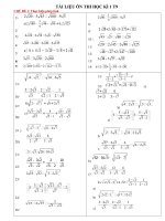 Tài liệu ôn thi học kì 1 l9 23 24