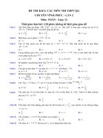 49  chuyên vĩnh phúc lần 2 năm 2020