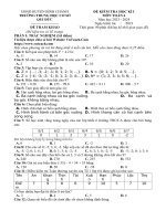 Đề ktck1   toán 6   thcs qui đức