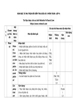 Ôn tập toán lớp 6  đề 30, mt, đa, tn 3 7