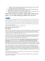 Nghiên Cứu Các Yếu Tố Ảnh Hưởng Tới Sự Hài Lòng Công Việc Của Bác Sĩ Điều Dưỡng Tại Bệnh Viện Chợ Rẫy Năm 2020.Docx