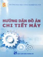 Chi tiết máy  Hướng dẫn đồ án