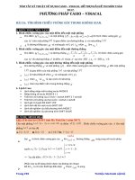 06   tóm tắt kỹ thuật sử dụng máy tính cầm tay hổ trợ giải đề thi môn toán thpt 2017