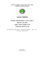 Giáo trình bảo dưỡng và sửa chữa mô tô xe máy (nghề công nghệ ô tô   trung cấp)