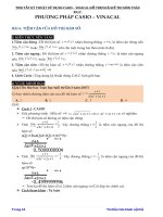 02   tóm tắt kỹ thuật sử dụng máy tính cầm tay hổ trợ giải đề thi môn toán thpt 2017