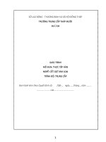 Giáo trình thực tập hàn (nghề cắt gọt kim loại   trình độ trung cấp)