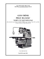 Giáo trình Phay đa giác (Nghề Cắt gọt kim loại)