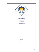 Giáo trình Vi xử lý  CĐ Nghề Công Nghiệp Hà Nội