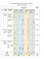 Ôn tập toán lớp 6  đề 41, mt, đa, tn 3 7
