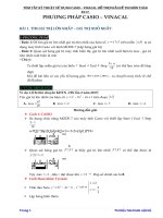 01   tóm tắt kỹ thuật sử dụng máy tính cầm tay hổ trợ giải đề thi môn toán thpt 2017