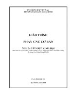 Giáo trình Phay CNC cơ bản (Nghề Cắt gọt kim loại)