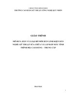 Giáo trình Hàn và loại bỏ mối hàn linh kiện dán (Nghề Kỹ thuật sửa chữa và lắp ráp máy tính  Trình độ Trung cấpCao đẳng)