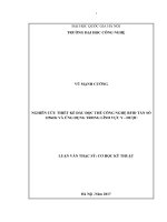 (LUẬN văn THẠC sĩ) nghiên cứu thiết kế đầu đọc thẻ công nghệ RFID tần số 125 khz và ứng dụng trong lĩnh vực y dược luận văn ths kỹ thuật cơ khí và cơ kỹ thuật 605201