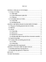 nghiên cứu phanh tái sinh trên oto điện