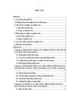 Tiểu luận chính sách công  chính sách ưu đãi người có công với cách mạng trên địa bàn tỉnh cao bằng