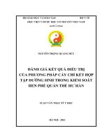 Luận văn thạc sĩ đánh giá kết quả điều trị của phương pháp cấy chỉ kết hợp tập dưỡng sinh trong kiểm soát hen phế quản thể hư hàn