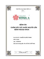 Bệnh Án Chăm Sóc Sức Khỏe Người Lớn Bệnh Ngoại Khoa.pdf