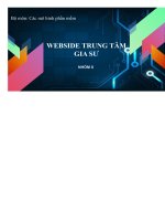 Môn Các Mô Hình Phần Mềm Webside Trung Tâm Gia Sư.pdf