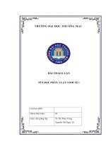 Thảo Luận Tên Học Phần Luật Limh Tế 1 Bình Luận Các Sự Kiện Pháp Lý 2 Chia Và Trả Nợ Cho Các Chủ Nợ Theo Thủ Tục Pháp Luật Hiện Hành.pdf