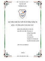 Học Phần Phân Tích Thiết Kế Hệ Thống Thông Tin Đề Tài Hệ Thống Quản Lý Nhà Hàng Tavet.pdf