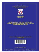 (Luận Văn Thạc Sĩ) Nghiên Cứu Cấp Phối Đất Xi Măng Cát Cải Thiện Cường Độ Nền Đất Yếu Ở Khu Vực Trường Đại Học Tây Đô.pdf