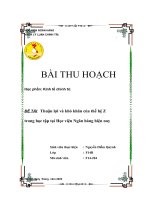 Đề Tài Thuận Lợi Và Khó Khăn Của Thế Hệ Z Trong Học Tập Tại Học Viện Ngân Hàng Hiện Nay.pdf