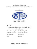(Tiểu Luận) Tiểu Luận Đề Tài Tìm Hiểu Về Di Chúc Của Chủ Tịch Hồ Chí Minh.pdf