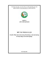 (Tiểu Luận) Phân Tích Môi Trường Marketing Vi Mô Ảnh Hưởng Tới Hoạt Động Của Doanh Nghiệp.pdf