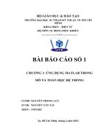 Bài Báo Cáo Số 1 Chương 1 Ứng Dụng Matlab Trong Mô Tả Toán Học Hệ Thống.pdf