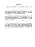 Tính toán thiết kế hệ thống xử lý nước thải của bệnh viện đa khoa gò công tỉnh tiền giang, công suất 320 m3 ngày đêm