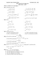 Đề Cương Hki Toán 7 (23-24).Docx