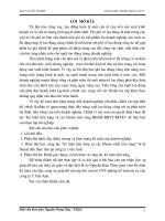 Kế toán tiền lương và các khoản trên lương bhxh bhyt kpcđ để làm báo cáo thực tập tốt nghiệp